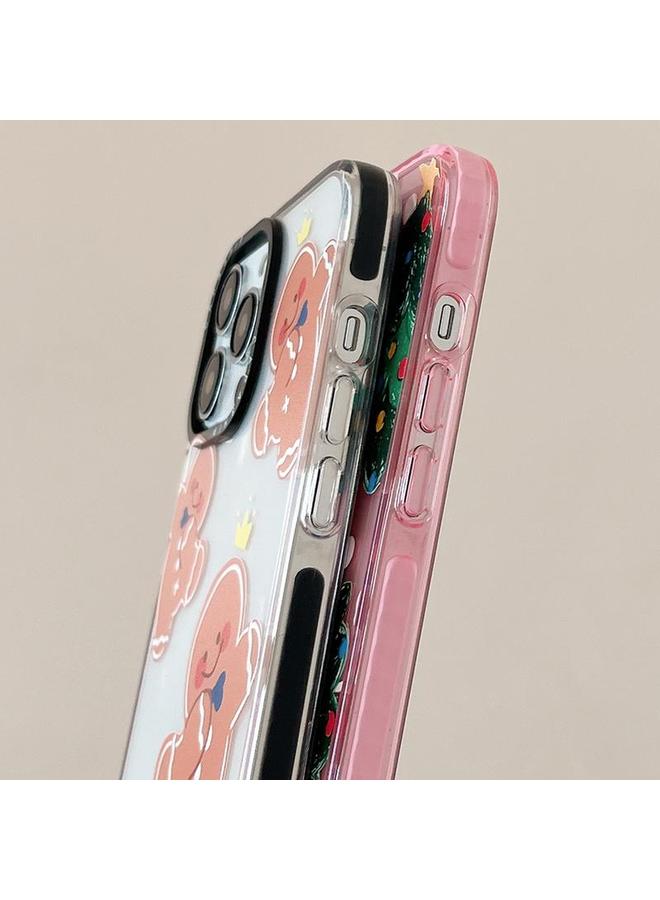 S-TOP Case For iPhone 15 Plus Simple Illustration Pattern Full Coverage Phone Case - Image 4