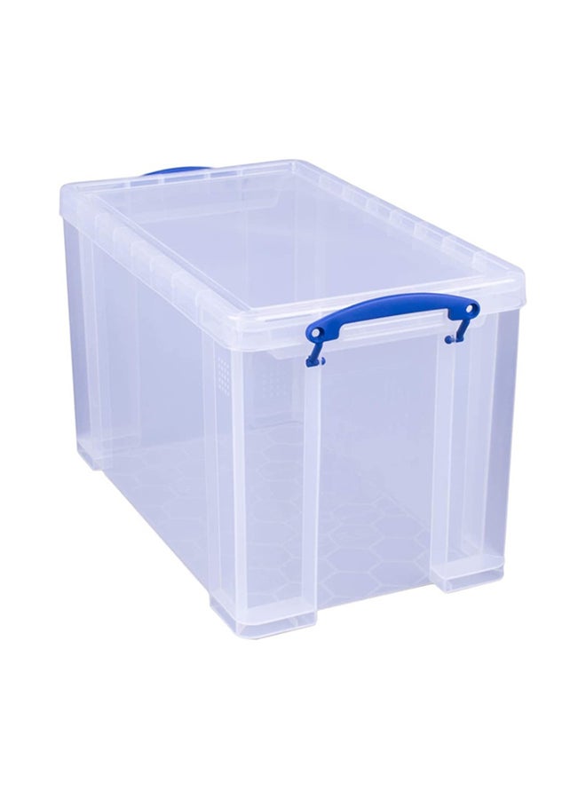 Really Useful - Storage Box Clear: Transparent , Stackable storage,Utility box,  Space-saving storage, Multi-purpose container - 24 Litre - Image 4