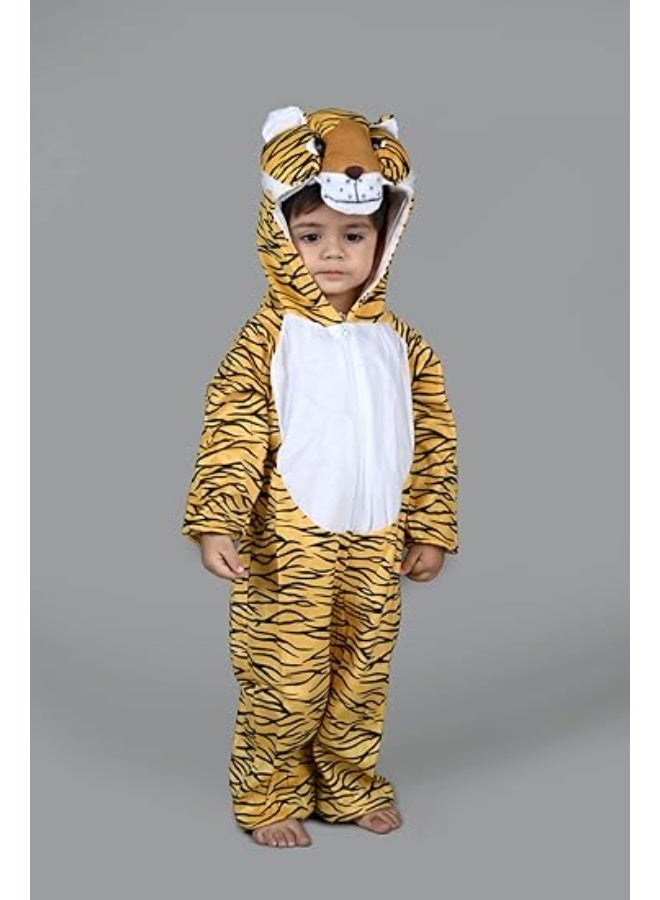 Toy Box Tiger Costume, Kids Animal Costumes Boys Girls Fancy Dress Outfit Cosplay - Image 1