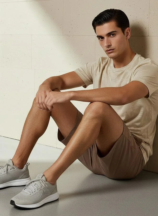 Kappa BEIGE Kappa Core Performance Tee for Men | Best Price UAE