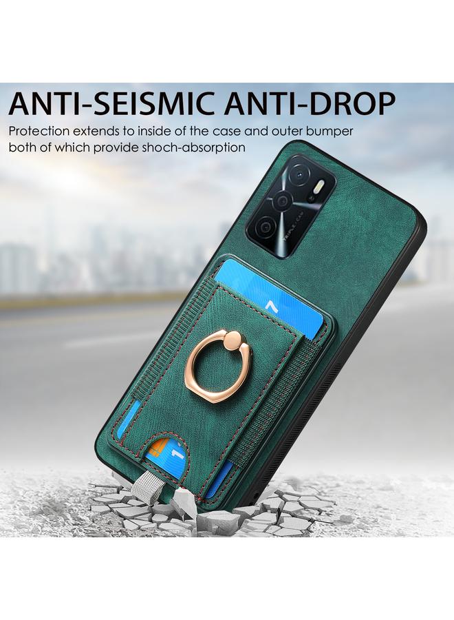 S-TOP Case For OPPO Find X5 Retro Splitable Magnetic Card Bag Leather Phone Case - Image 5