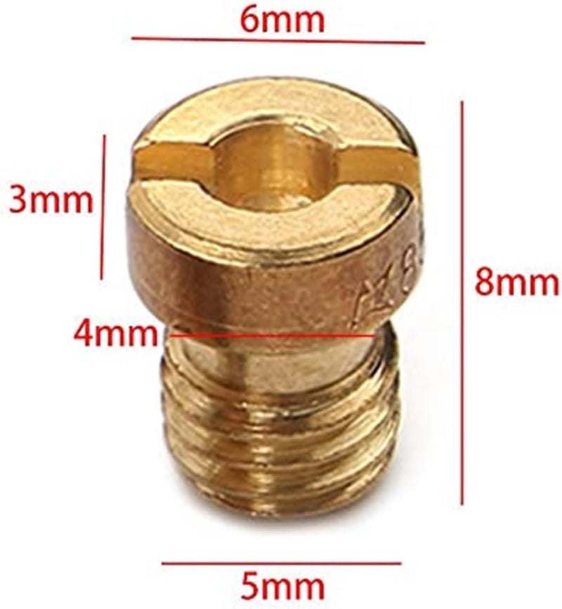 DEMULAX Carburetor Main Jet Kit for GY6 50cc - Image 2