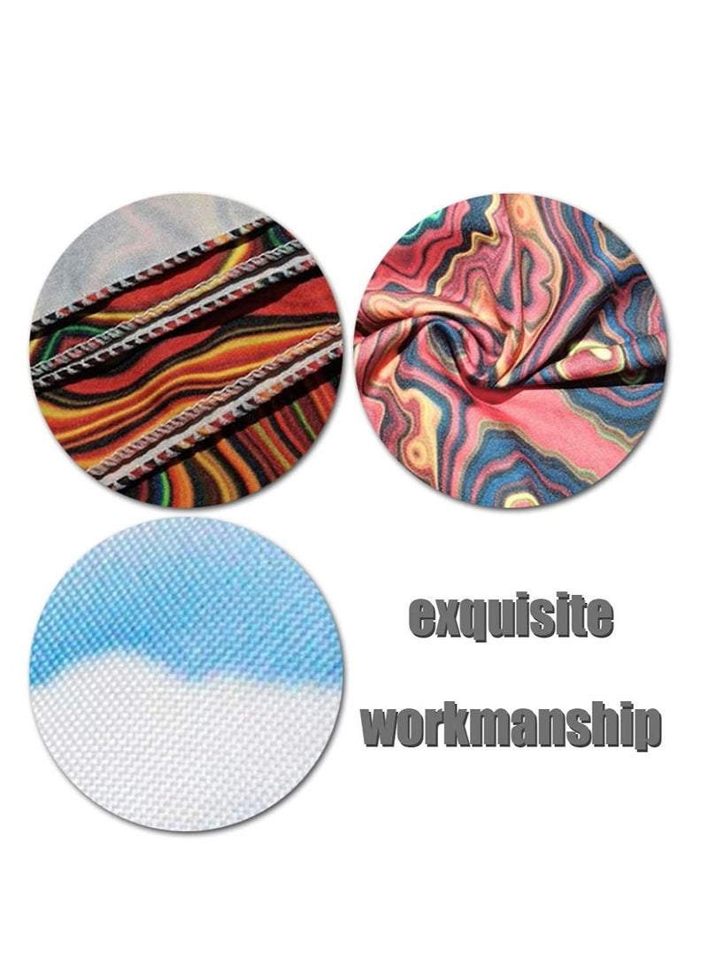 Captaintech Whale Tapestry, Great Wave Wall Hanging, Nordic Style Psychedelic Tapestry for Bedroom Wall Decor 150*130cm - Image 3