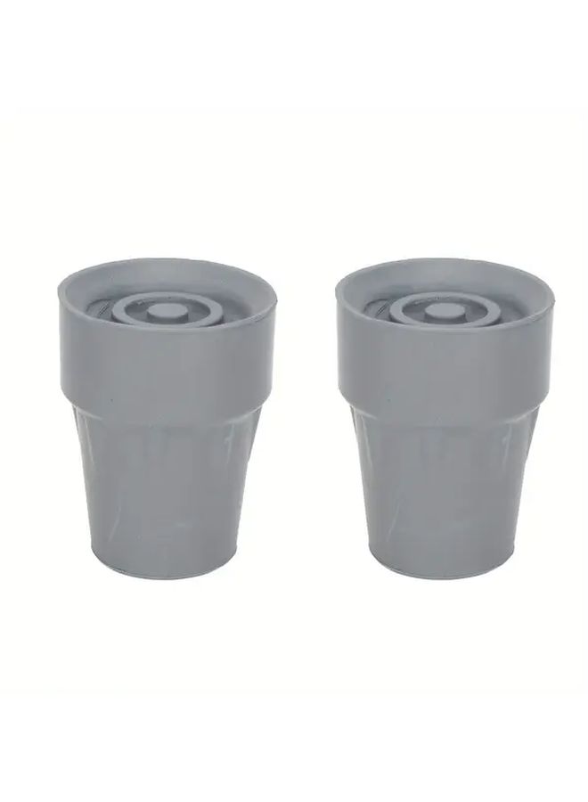 2 Pcs Heavy Duty Crutch Tip Replacement Parts 22 Mm Inner Diameter - Image 2