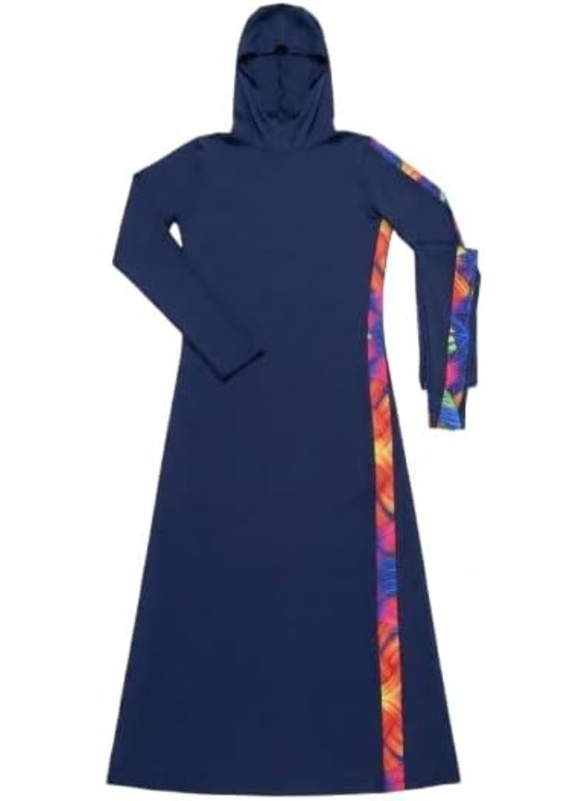 مايوه سباحة بوركيني حريمي – تصميم عملي للاستخدام اليومي والشاطئ وحمامات السباحة (كود 581) - Image 1