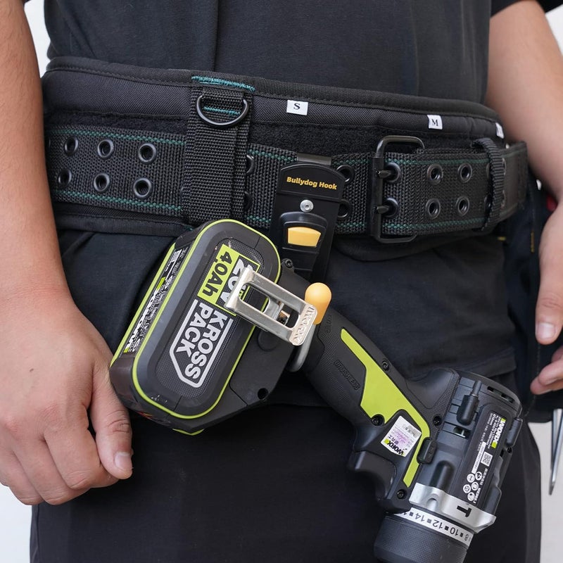 KUNN Power Tool Holster Cordless Drill Holster/Single Hook with Metal Clip for Easy Attachment - Image 3