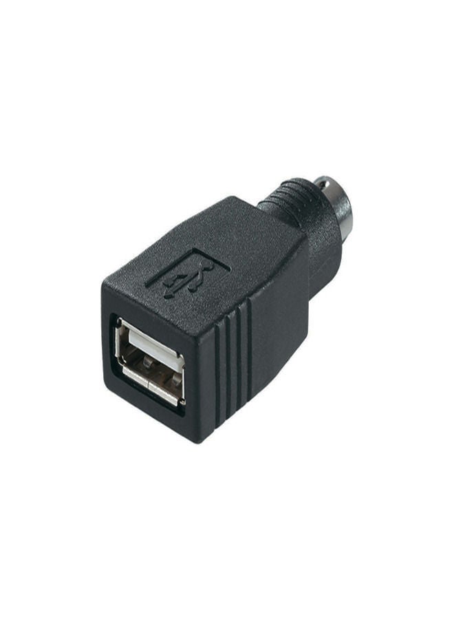 OMZEGA Omzega Usb 2.0 to PS2 Keyboard to Mouse Convertor Adapter Black - Image 2