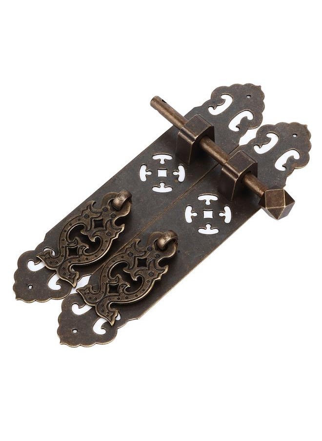 Thoraya Antique Drawer Pendant Pulls Anti Rust Retro Elegant Brass Book Cabinet Pull Handle for Dressers Wardrobes Bronze  - Image 5