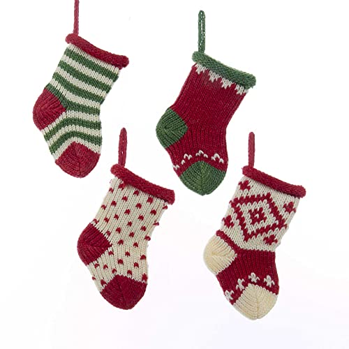 2x5 Knit Stocking 4asstd