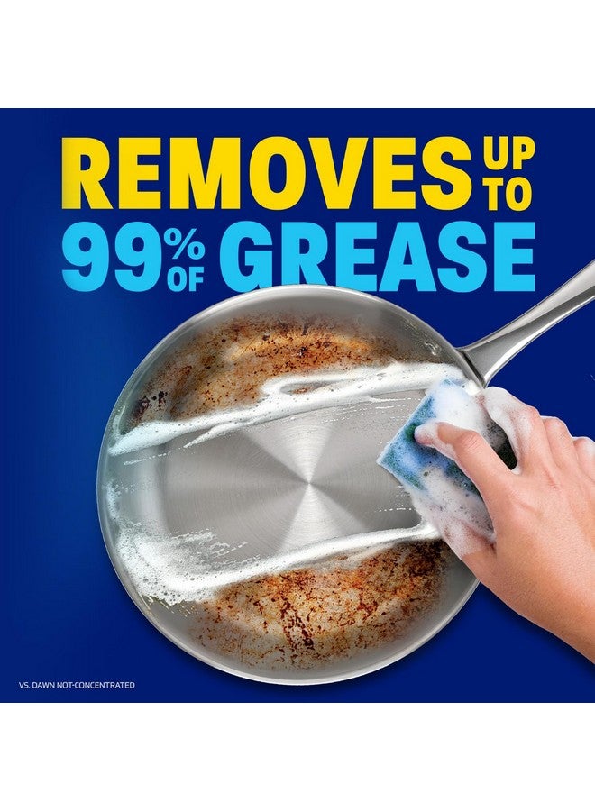 Dawn Dish Soap Squeeze Bottle, EZ-Squeeze Platinum Dish Soap Liquid+Non-Scratch Sponges for Dishes, Fresh Rain, Includes 3x18oz Bottles+2 Sponges - Image 5