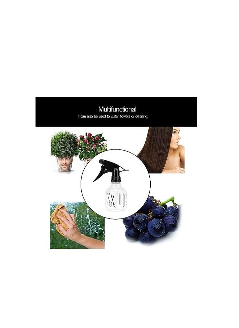 ORiTi ORiTi 300ml Barber Hair Tool Haircut Mist Sprayer Salon Bottle Plastic Hairdressing Watering Can Water Spray Hair Color Mixing Bowls  - Image 4