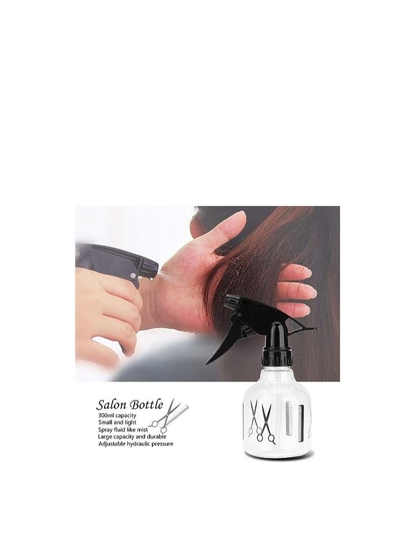 ORiTi ORiTi 300ml Barber Hair Tool Haircut Mist Sprayer Salon Bottle Plastic Hairdressing Watering Can Water Spray Hair Color Mixing Bowls  - Image 5