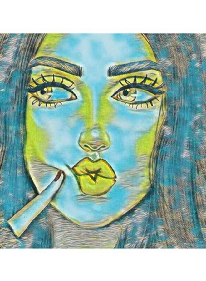 RYN Fashion Women MDF Wall Art Multicolour 30x30centimeter - Image 2