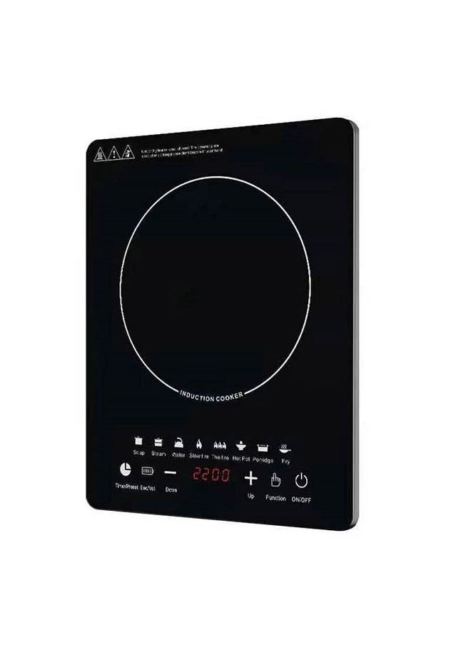Arabest - Portable Induction Cookertop Induction Stove Burner With Ultra Thin Body,Low Noise Hot Plate With Sensor Touch Single Electric Cooktops Countertop Stoveck - Image 1