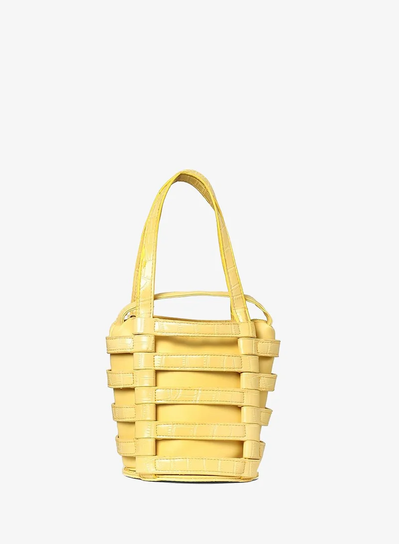 Haute Sauce  Juliet Yellow Mini Bag for Women | Best Price UAE