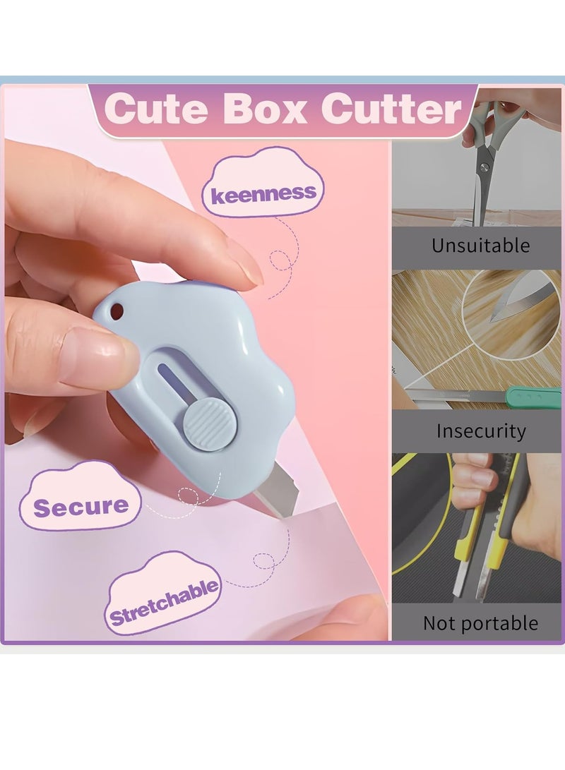 إسكدنيا مقصات صناديق قابلة للتقليل الحركية لفتح الرسائل المحمولة للاستخدام في المكتب والمدرسة والمنزل - Image 4