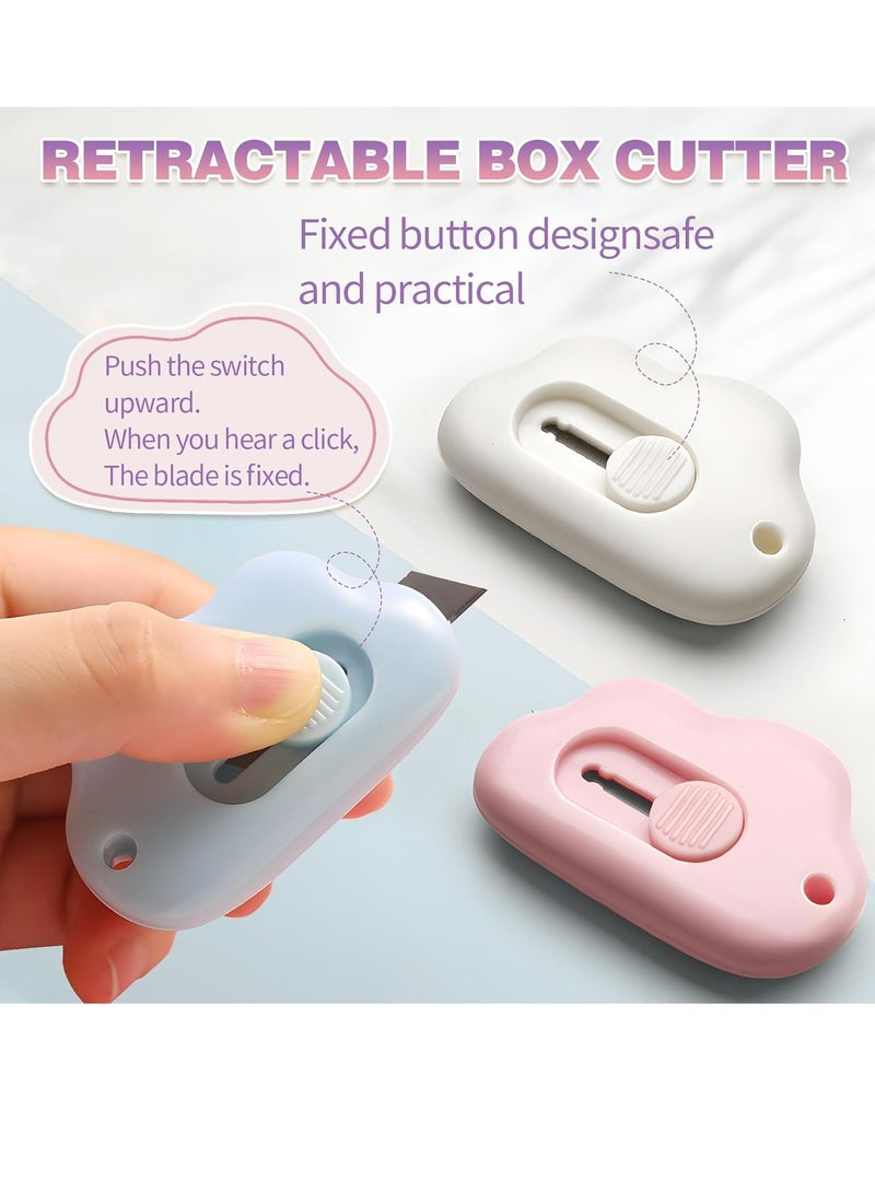 إسكدنيا مقصات صناديق قابلة للتقليل الحركية لفتح الرسائل المحمولة للاستخدام في المكتب والمدرسة والمنزل - Image 3