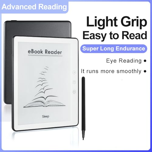 Bewinner قارئ الكتب الإلكترونية بشاشة تعمل باللمس 5.76 بوصة، أجهزة قارئ إلكتروني تكنولوجية، دفتر ملاحظات رقمي فائق النحافة وخفيف الوزن، 1GB 16GB قارئ إلكتروني مريح للعين لنظام أندرويد 8.1 - Image 5