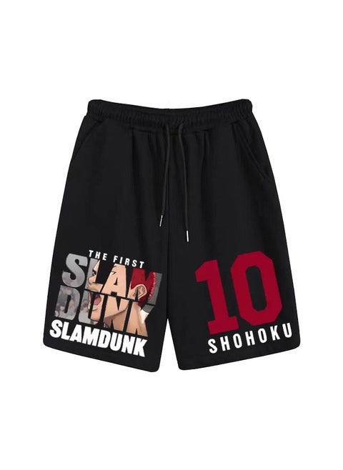New Slam Dunk Master Printed Loose Five Point Casual Pants