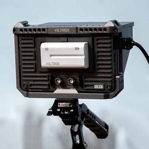 VILTROX DCX3 SDI Monitor Kit with Rig Cage 6 Inch Touchscreen Camera Field Monitor Cage Kit 4K HDMI 2000Nits Daylight Viewable DSLR Camera Monitor with BatterySunshadeProtective Case - Image 1