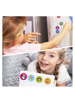 Generic 2 Rolls of Animal Stickers Mini Animal Reward Stickers for Kids Teachers 1 Inch School Stickers on Sheets Toilet Training Stickers Motivational Stickers  - Image 3