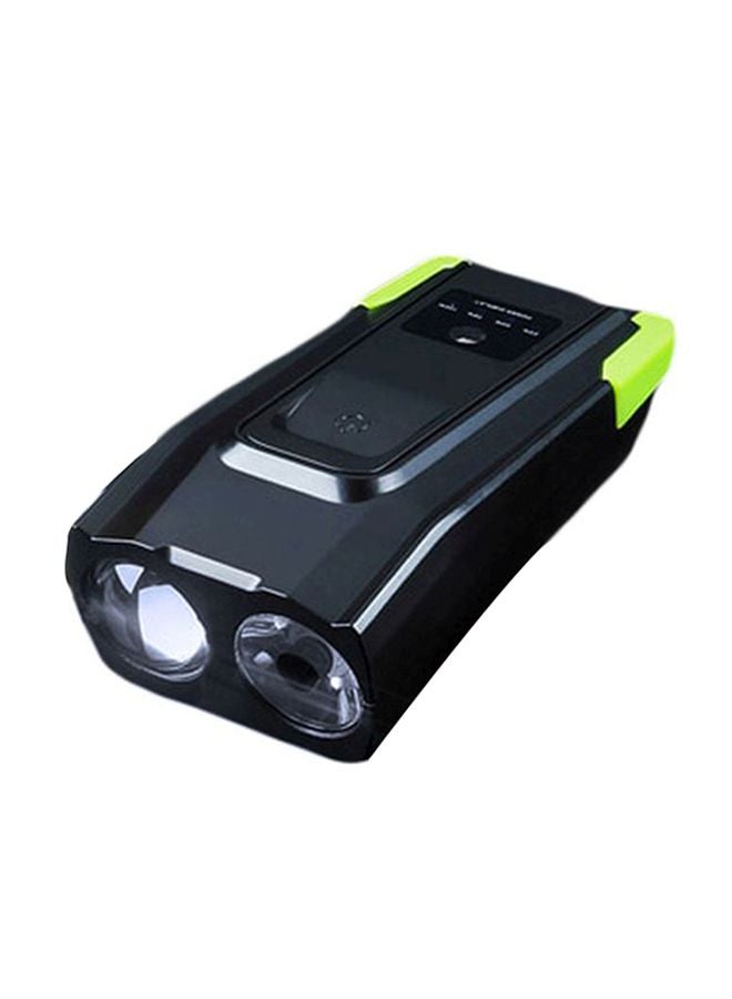 Loquat Rechargeable Bicycle Headlight With Horn - Image 1