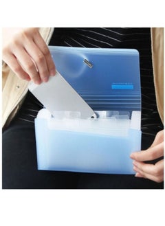 Yilaili Mini Document File Folder Organizer Bag Document Organizer Color Random pack of 1  - Image 1