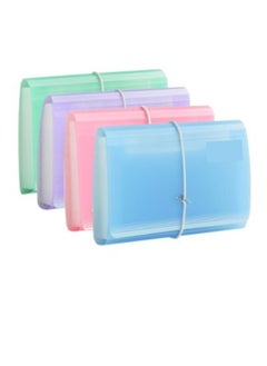 Yilaili Mini Document File Folder Organizer Bag Document Organizer Color Random pack of 1  - Image 5