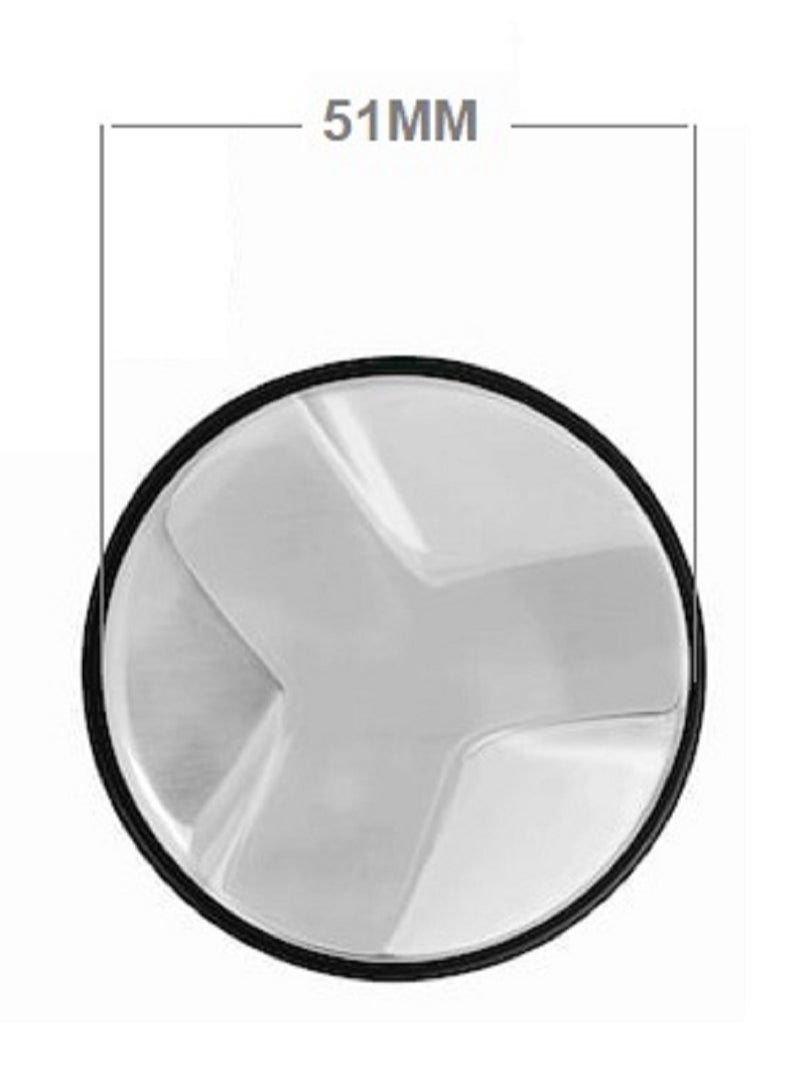 Professional Coffee Distributor – 51mm Size with Stainless Steel Base and High-Purity Aluminum Body in Elegant Black Color - Image 4