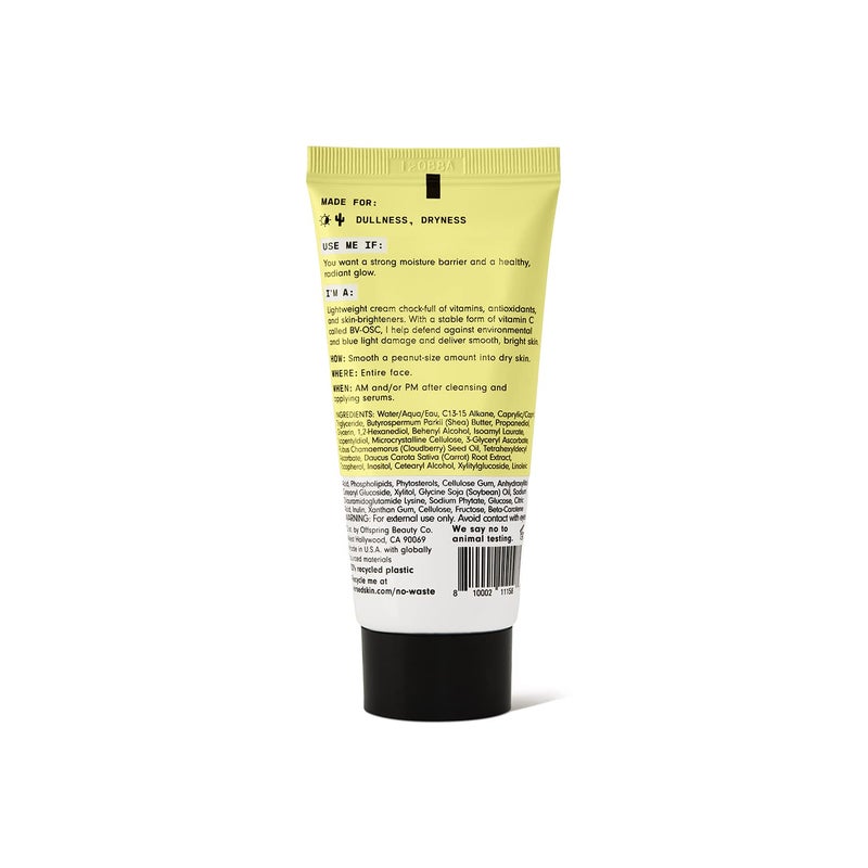 Versed Weekend Glow Daily Brightening Moisturizer - Vegan Lightweight Vitamin C Moisturizer with Cloudberry Seed Oil - Hydrating Face Moisturizer for Discoloration & Uneven Texture (2oz) - Image 2