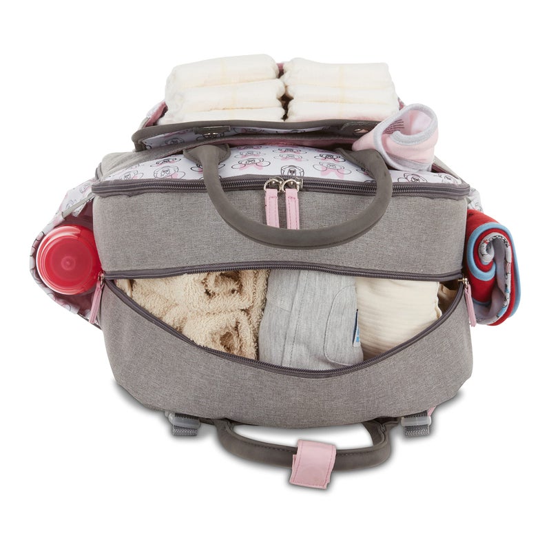 Disney حقيبة حفاضات ديزني بيبي، ميني ماوس بمقبضين، حقيبة ظهر - Image 5