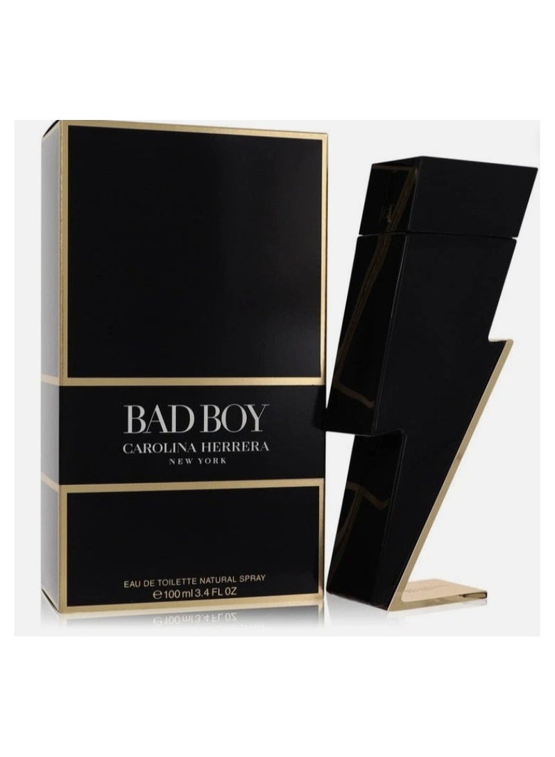 Bad Boy Bad Boy by Carolina Herrera Eau De Toilette Spray 3.4 oz for Men
