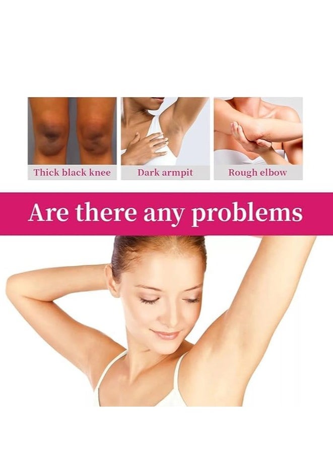 KOJIC ACID - Kojic Acid Skin Lightening Cream, Underarm Cream, Intimate Area Dark Spot Remover, for Body, Underarms, Armpit, Knees, Legs and Inner Thigh Cream for Acanthosis Nigricans, Non-Greasy - Image 1