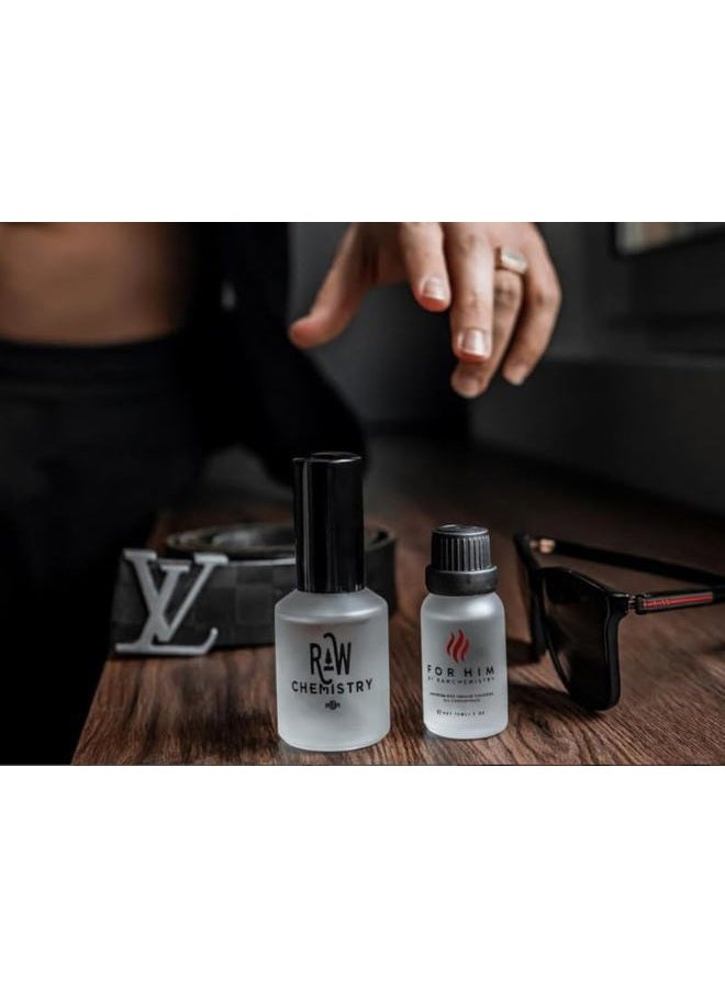 RawChemistry for Him Set - A Pheromone Infused Cologne Gift Set - Bold, Extra Strength Formula… - Image 3