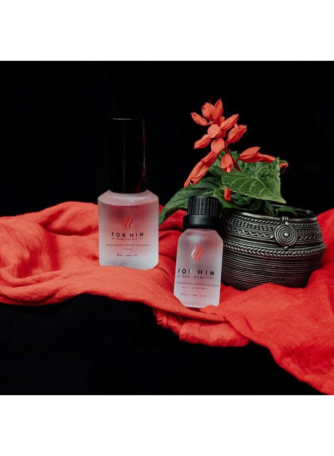 RawChemistry for Him Set - A Pheromone Infused Cologne Gift Set - Bold, Extra Strength Formula… - Image 5