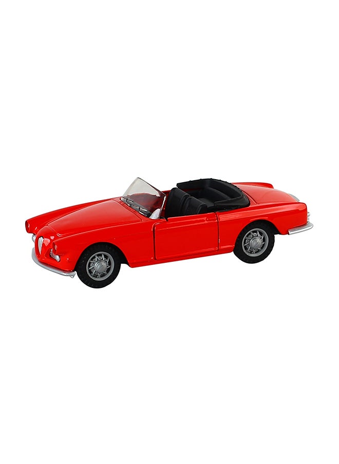 Galaxy Toys Galaxy 1:32 ALFA ROMEO CONVERTIBLE Pull Back Die-Cast Car, Light and Sound, 2 Door Opening, Assorted Color, 10-15 cm, Friction Powered, Battery Included  - Image 2