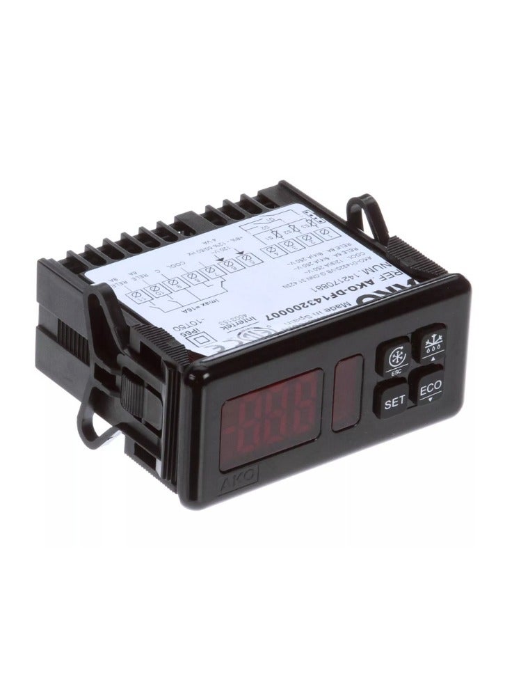 AKO DF143230009 Control Panel All-Purpose Commercial Mounting Refrigeration AKO SINGLE Thermostat, Digital Controller Made in Spain - Image 1