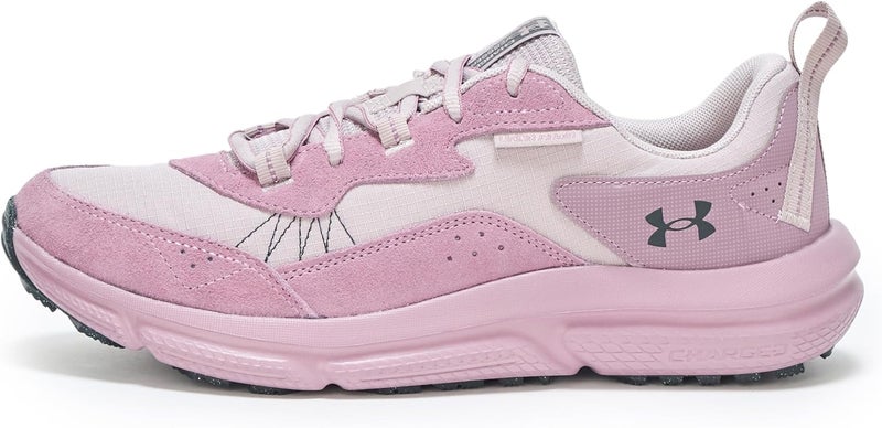 UNDER ARMOUR حذاء أندر أرمور النسائي تشارجد فيرسيرت 2 - فجر رمادي/أرجواني رئيسي/أنثراسايت - Image 2