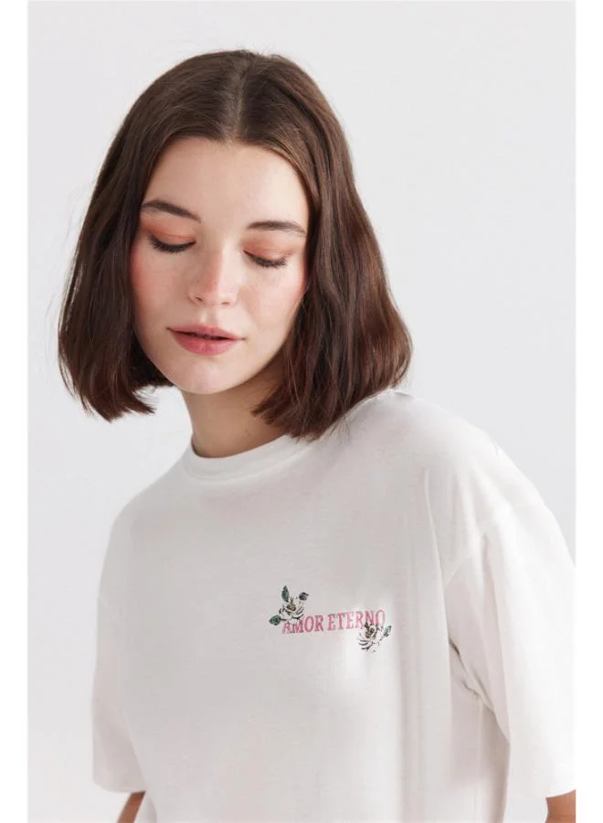 Springfield  Day of the Dead T-shirt for Women | Best Price UAE