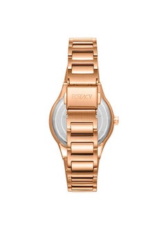 ECSTACY Ecstacy Women's GM10 Movement Watch, Analog Display and Stainless Steel Strap - E23509-RBKN, Two Tone Rose Gold  - Image 3