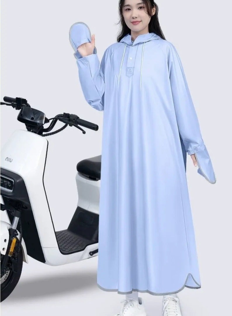 EBMINI Thickened And Lengthened One-piece Raincoat Rainstorm Proof Poncho  - Image 1