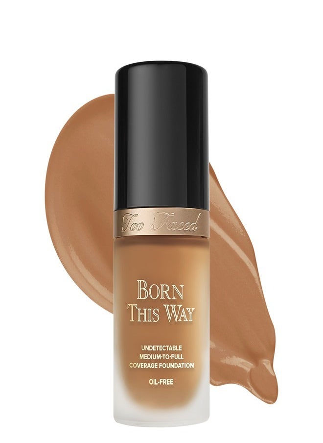 Too FacedCosmetics - Too Faced Born This Way Natural Finish Longwear Liquid Foundation Honey - tan with neutral undertones 30ml - Image 1