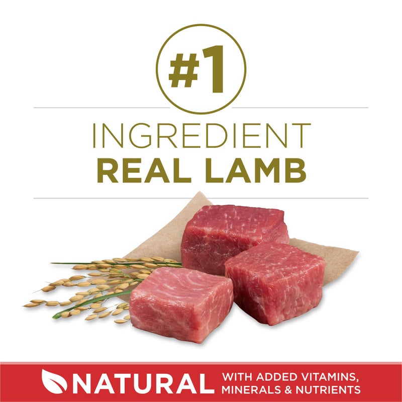 Purina ONE Dry Dog Food Lamb and Rice Formula - 8 lb. Bag - Image 3