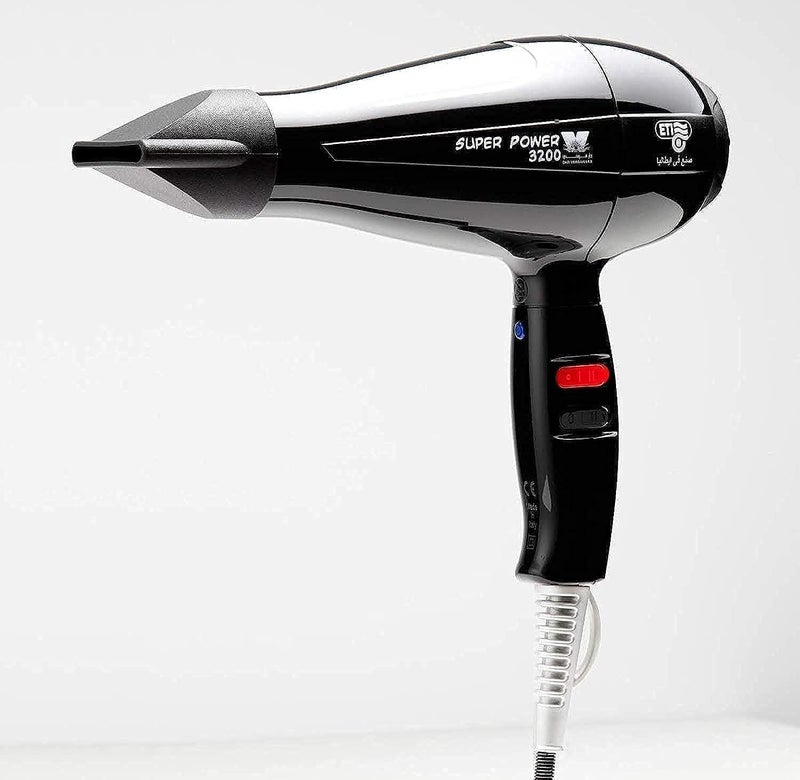 ايتي مجفف شعر ETI SuperPower 3200، قوة 2000 واط - Image 1