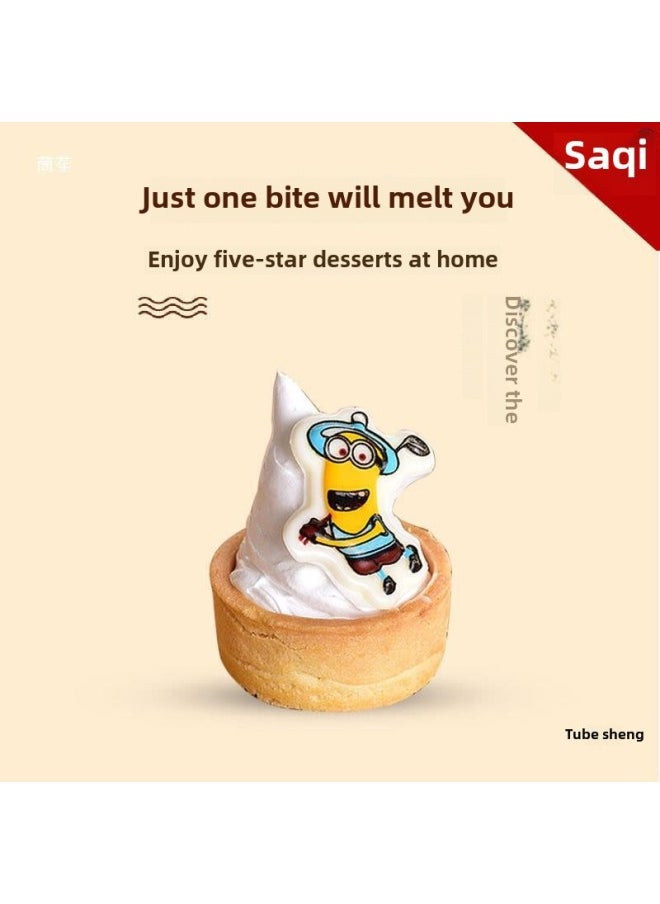 Internet Celebrity Saqi Grouting Cookie Tart Base French Flow Cheese Tart Tart Crust Mini Tower Shell Fruit Tart Base-Specifications:Tart Shell