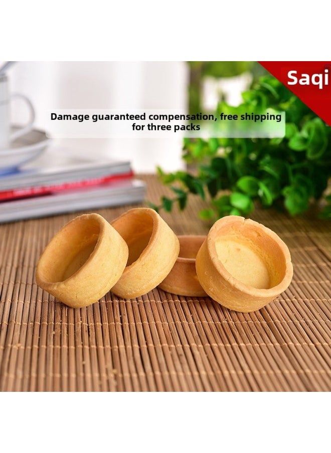 Internet Celebrity Saqi Grouting Cookie Tart Base French Flow Cheese Tart Tart Crust Mini Tower Shell Fruit Tart Base-Specifications:Tart Shell