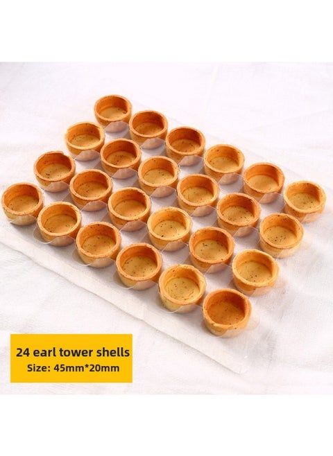 Internet Celebrity Saqi Grouting Cookie Tart Base French Flow Cheese Tart Tart Crust Mini Tower Shell Fruit Tart Base-Specifications:Tart Shell