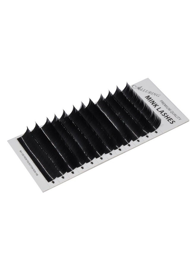 Alluring - Premium Mink Lashes For Eyelash Extensions C Curl .20 Thickness - Image 1