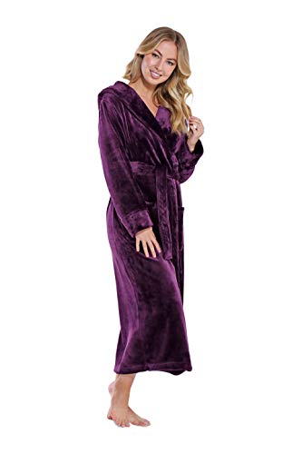 Turquaz Oversize Plush Robes For Women, Soft Warm Fleece Bathrobe for Women - Image 5
