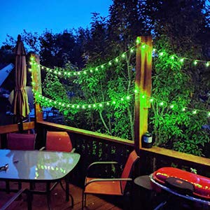 Brightown Solar String Lights Outdoor 60 Led 35.6 Feet Crystal Globe Lights with 8 Lighting Modes, Waterproof Solar Powered Patio Lights for Garden Yard Porch Wedding Party Decor (Green) - Image 4